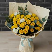 Букет цветов из:  Розы в Губино