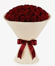 Букет 101 Бордовая роза Блэк Бакарра #REPLACE_PRED# Губино