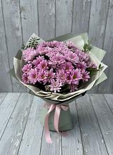 Букет цветов из:  Хризантемы в Губино