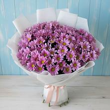 Букет цветов из:  Хризантемы в Губино