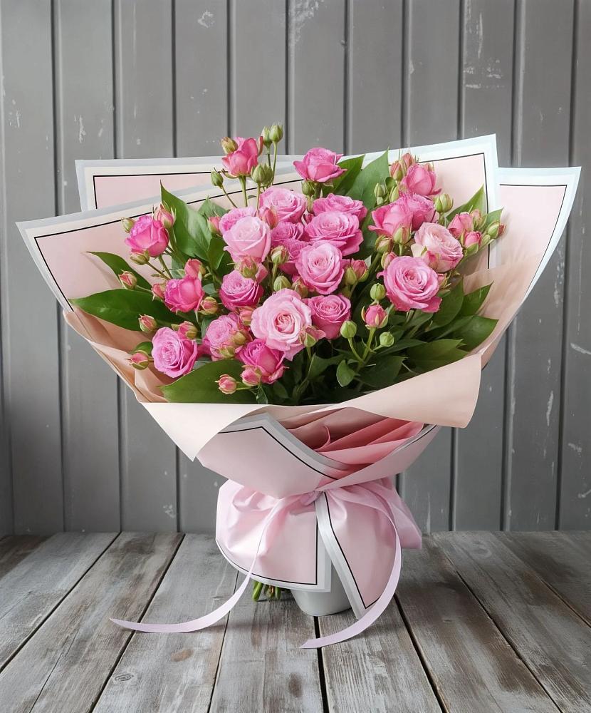 Букет Розовый кустик в Губино