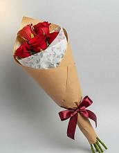 Букет цветов из:  Розы в Губино