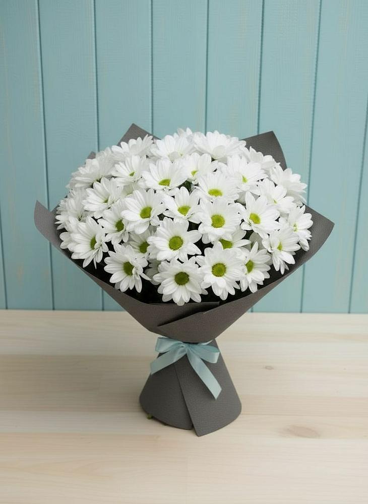 Букет цветов из: Хризантемы в Губино