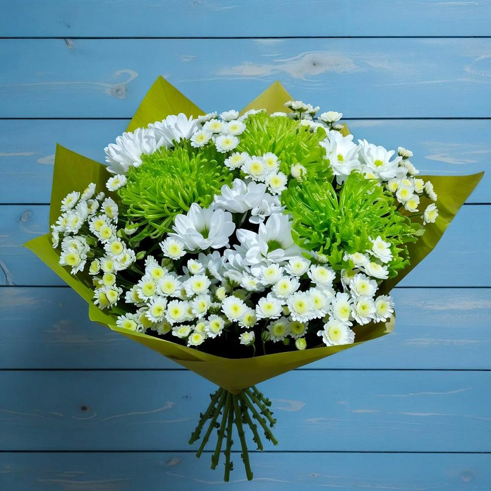 Букет цветов из: Хризантемы в Губино