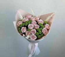 Букет цветов из:  Розы и Хризантемы #REPLACE_PRED# Губино