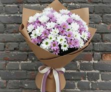 Букет цветов из:  Хризантемы в Губино