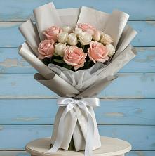 Букет цветов из:  Розы в Губино