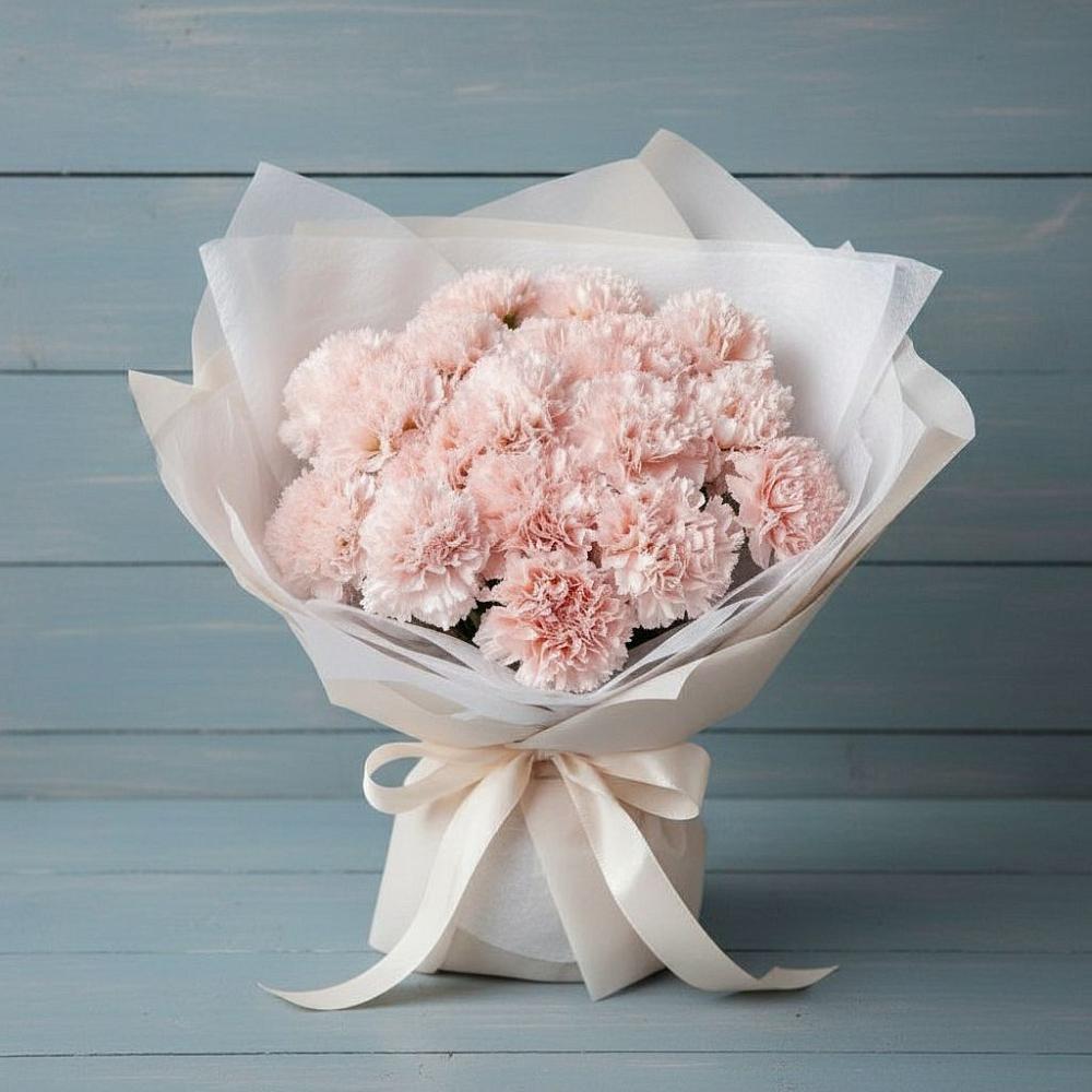 Букет цветов из: Гвоздики в Губино