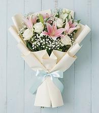Букет цветов из:  Лилии в Губино