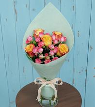 Букет цветов из:  Розы в Губино